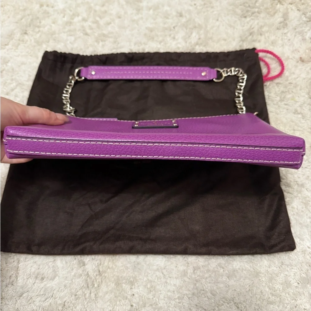 NWOT Kate Spade Vibrant Purple Shoulder Bag